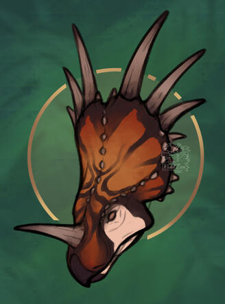 Personal Work of a Styracosaurus